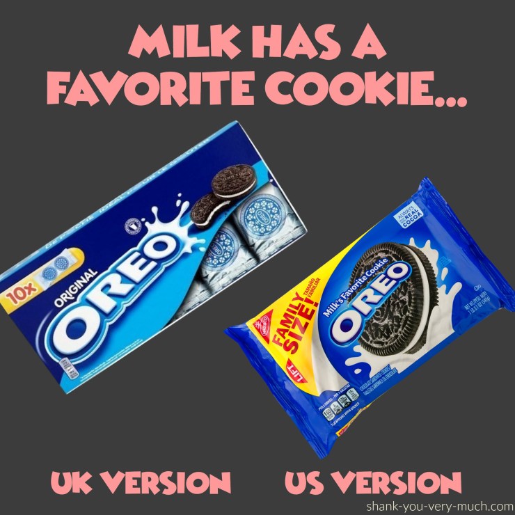 Taste test - Oreo