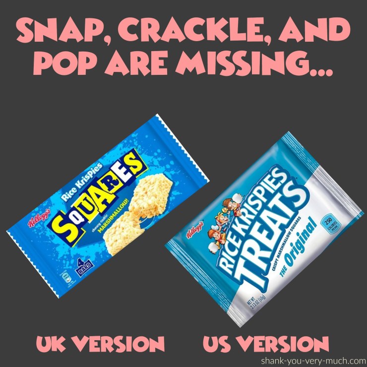 Taste Test - rice krispie treat