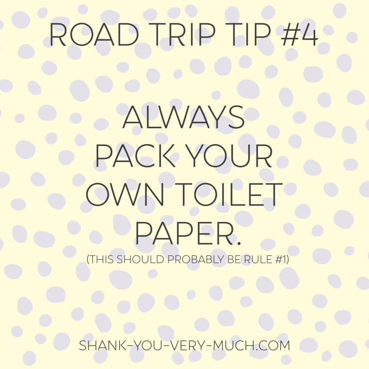 Road Trip Tip #4